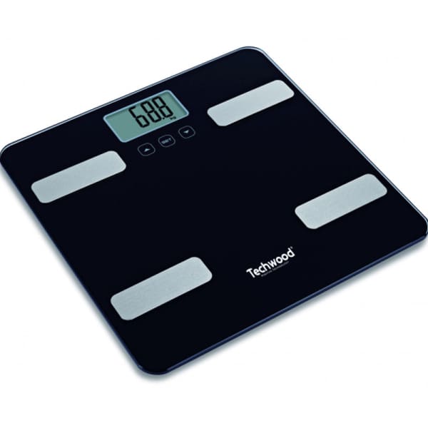 Pèse Personne TECHWOOD 150 Kg Noir (TPP-919) Pèse Personne TECHWOOD 150 Kg Noir (TPP-919)